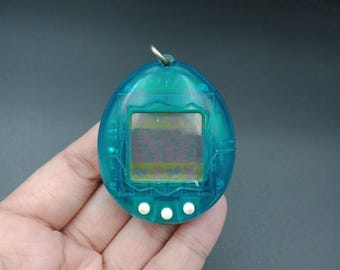 SKU YU146 | Tamagotchi P1/P2 Blue Clear Bandai Japanese