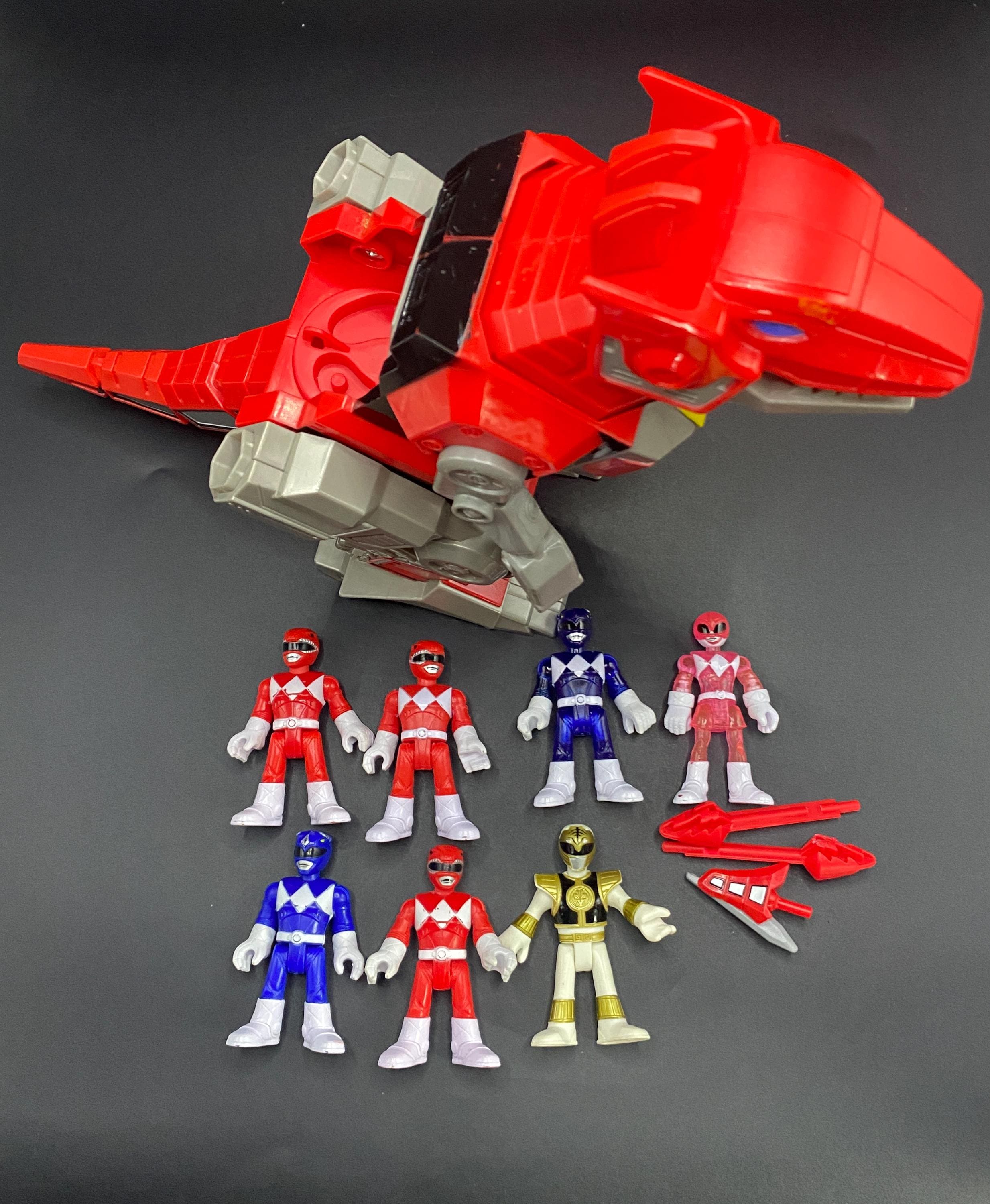 Custom Imaginext Zord Megazord Power Rangers Imaginext Red Ranger