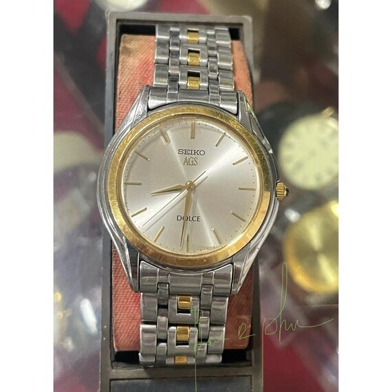時計 SEIKO DOLCE 3M22-0A70 18kt Automatic Watches Seiko Ags Dolce SEIKO 3M22-0A70 Titanium 18K