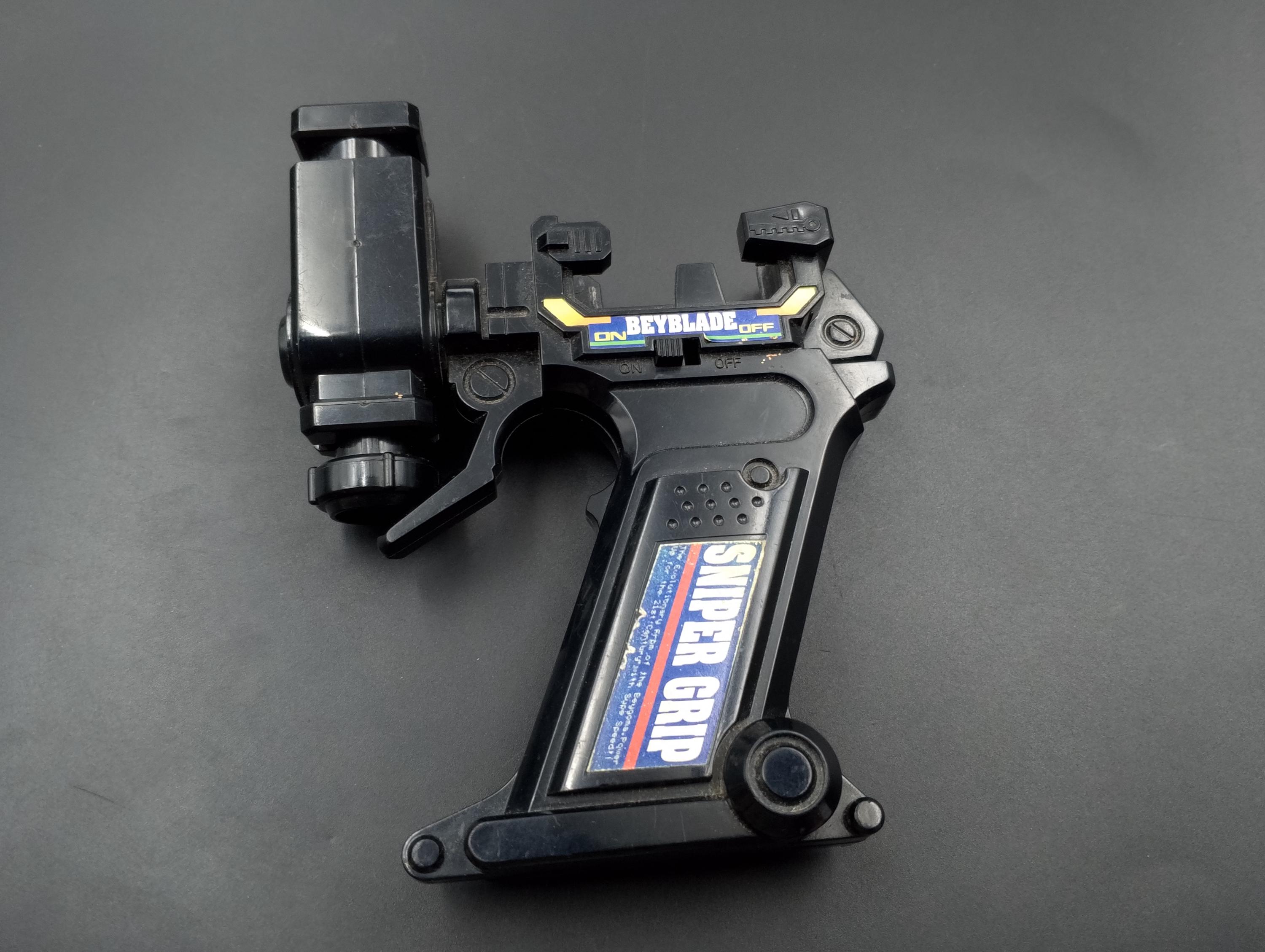 SKU BB02 F202 | Black Customize Takara Sniper Grip Beyblade
