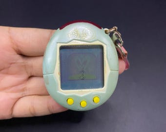 たまごっち ID L 日本版、レアな紫色のシェル、中古、ヴィンテージ