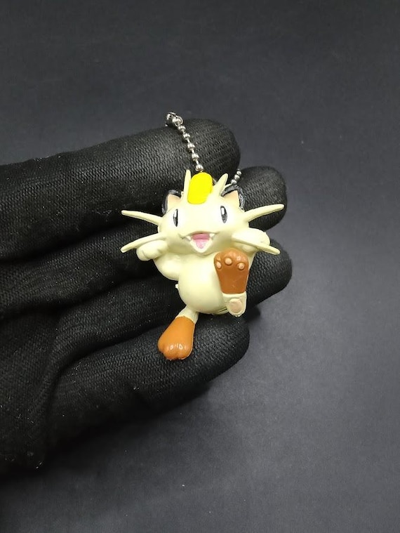 SKU B717P7576 | Meowth Pokemon Key Chain Figure Nintendo Gamefreak