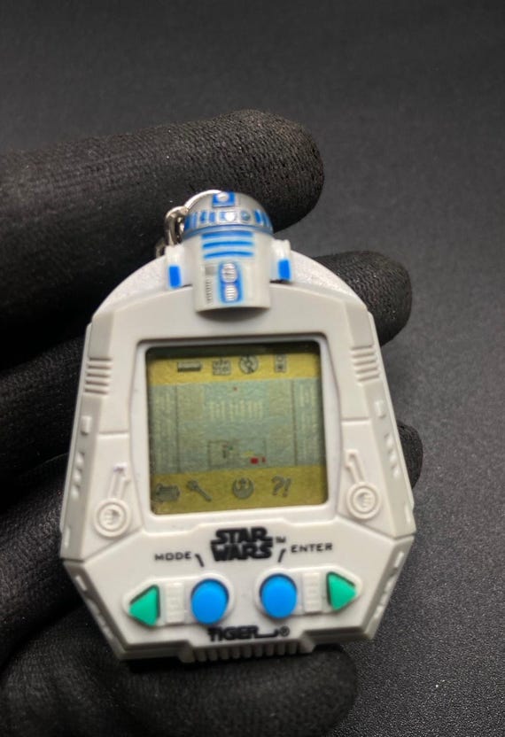 1997 Star Wars Keychain (handheld Game) Tiger R2-D2 - Etsy