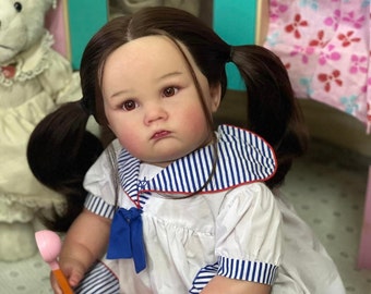 リボーンベビーアジアンタイ顔構造、リアルなベビードール | 女の子