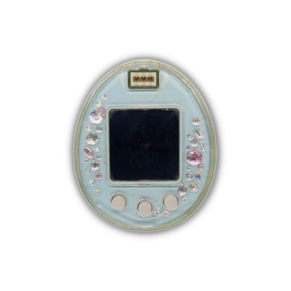 Tamagotchi Ps Japan ,blue | Authentic , Bandai | Used , Its shell is dirty , No deco  | SKU VTVP01197