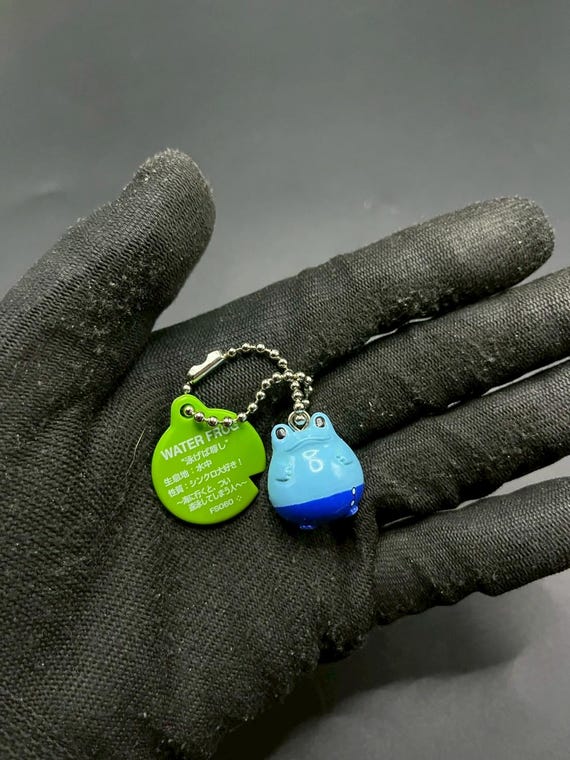 SKU | Water Frog Style Bandai Keychain Lucky Charm Figure Japan - Etsy