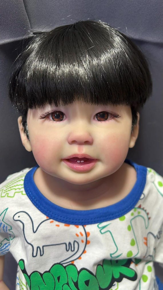リボーンドール　アジアンベビー リボーンベビー アジアンぽっちゃり 太った ふっくら 大きい リアル