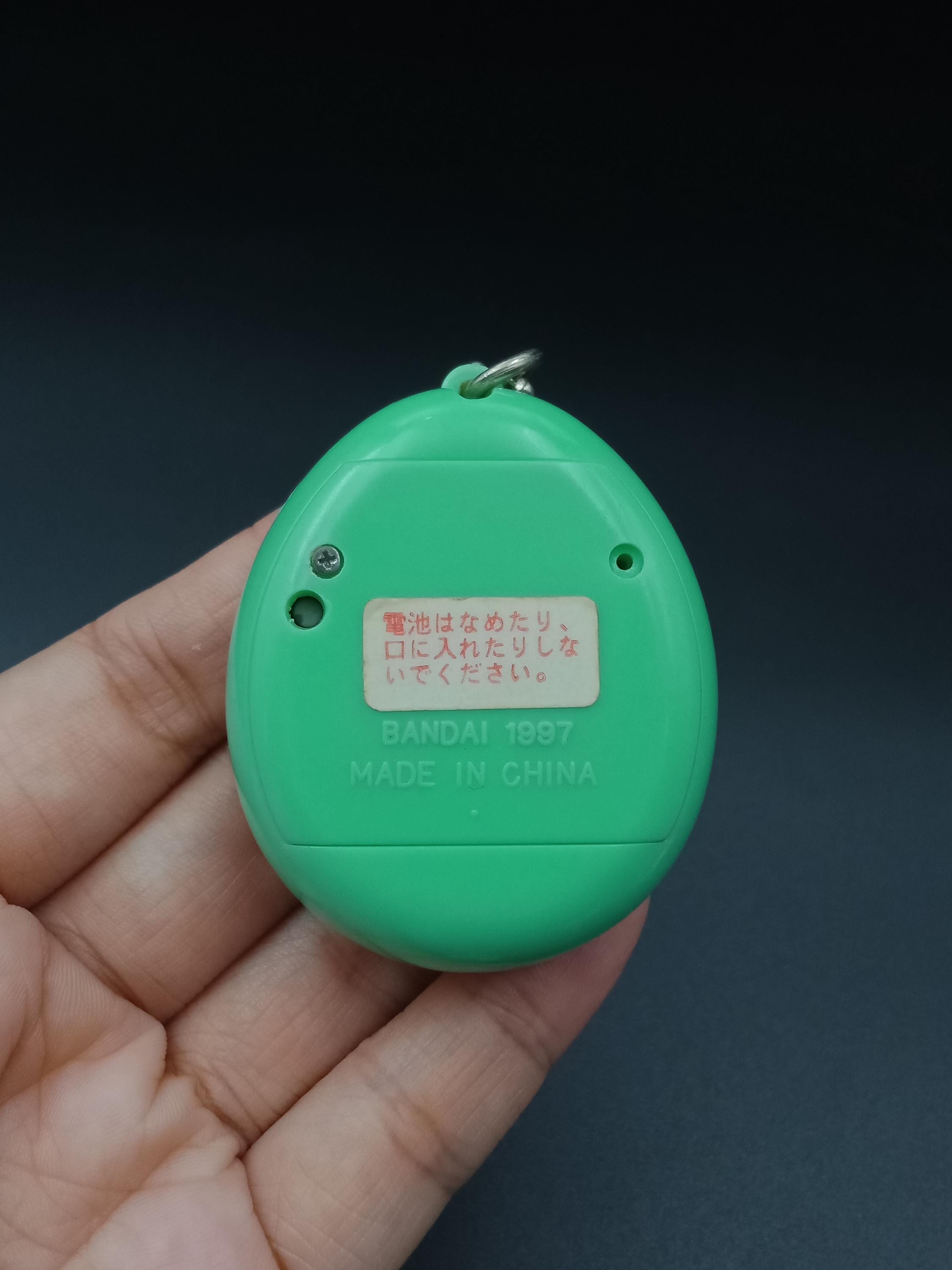 SKU YU3 | Tamagotchi P1/P2 Green Yellow Bandai Japanese Toy - Etsy UK