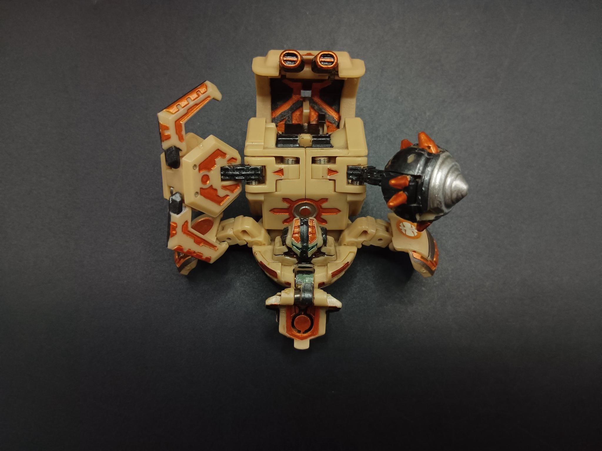 SKU B537P5230 | Bakugan Coredem Rock Hammer Silver [custom Paint