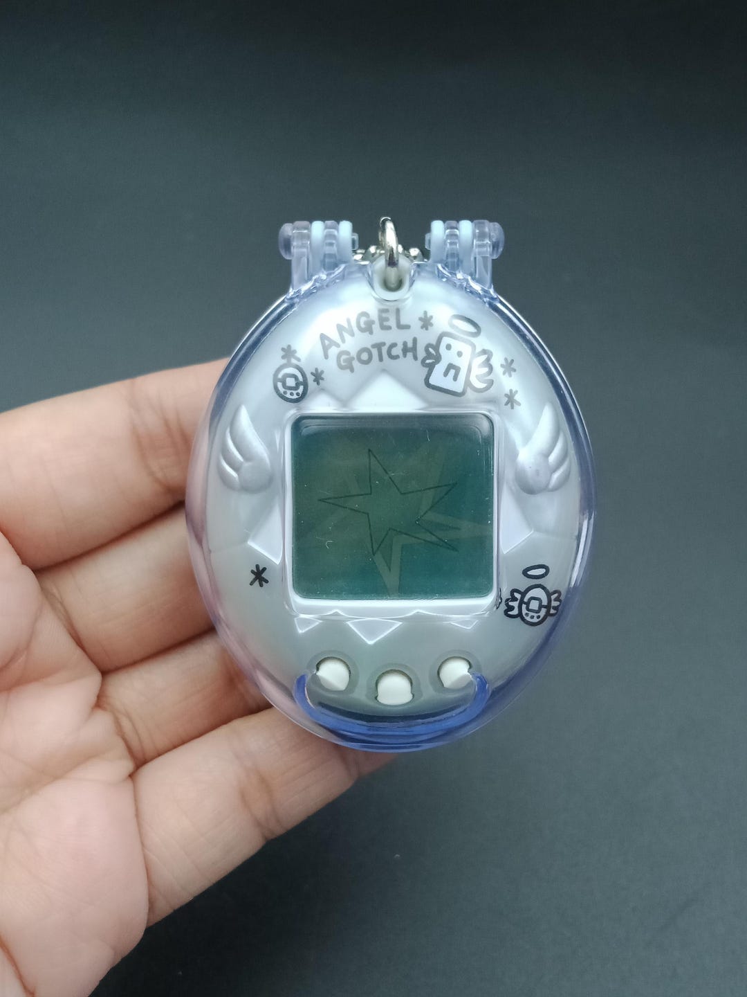 SKU B924P11740 | Bandai Japanese Tamagotchi Angel Gotch Silver - Etsy