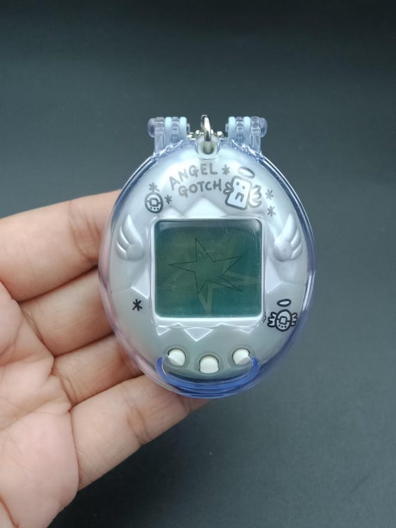 SKU B924P11740 | Bandai Japanese Tamagotchi Angel Gotch Silver - Etsy