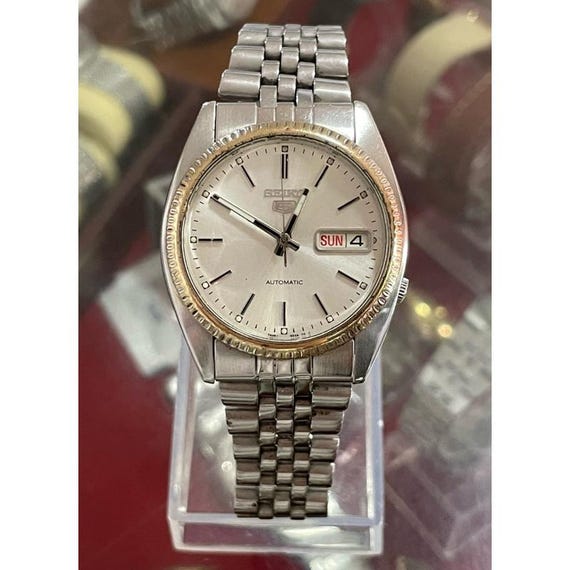 Montre vintage Seiko 5 automatique SNXJ89 Etsy Canada