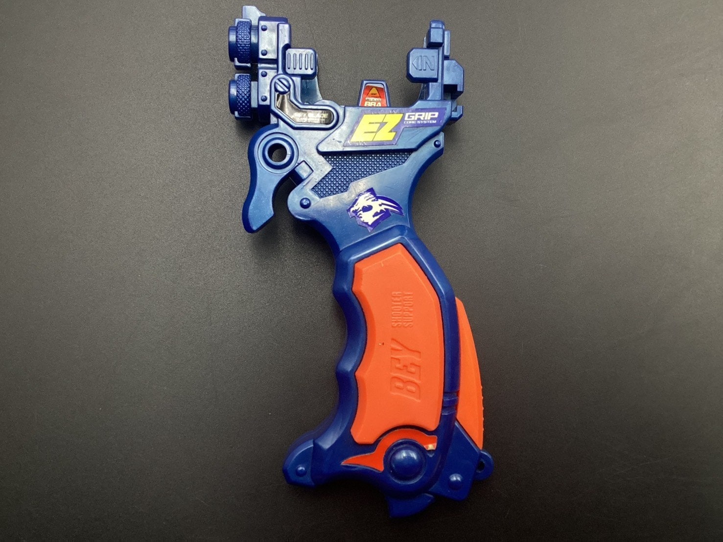 Customize EZ grip blue shooter battle bba Beyblade launcher Customize EZ grip blue shooter battle bba Beyblade launcher