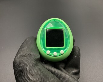 Tamagotchi ID Green Japan Version | Bandai | Used , Sunburned