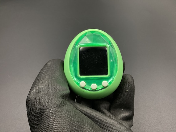 Tamagotchi ID Green Japan Version | Bandai | Used , Sunburned