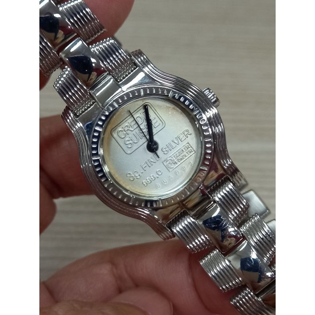 Montre vintage Credit suisse Authentique Etsy France