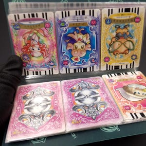 SKU PE F91 | Conjunto de brinquedos Precure pretty cure, lote de cartas,