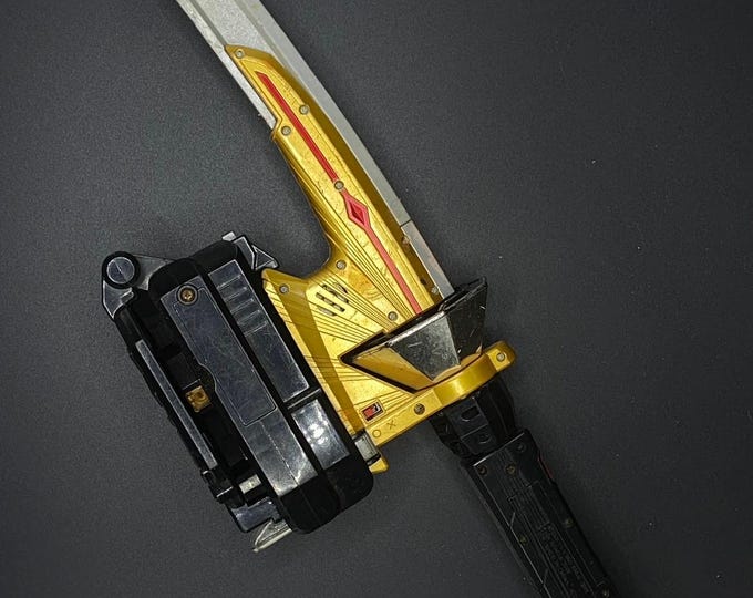 Mighty Morphin Power Rangers Samurai Spin Sword - Etsy