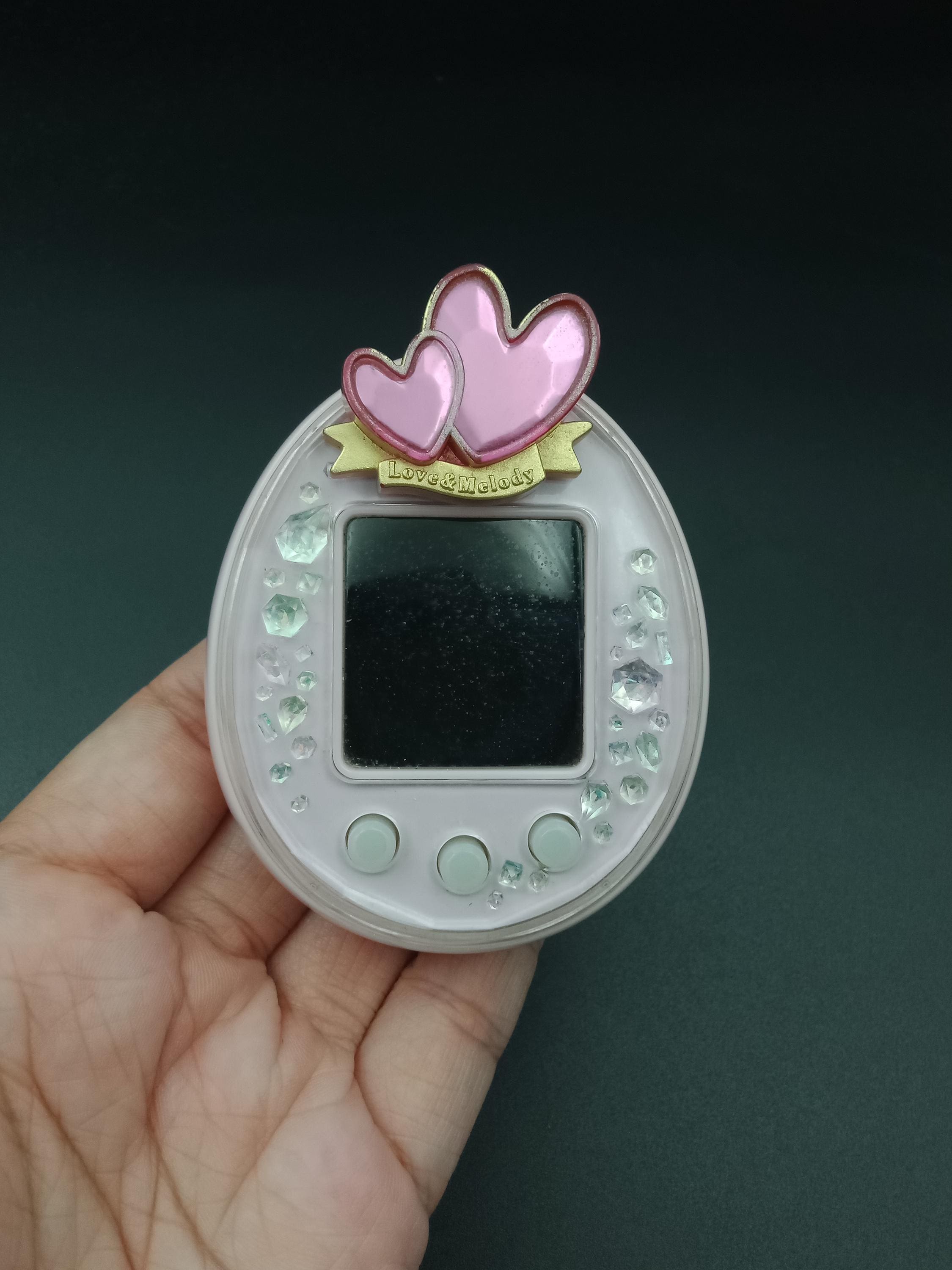 SKU YU182 | Tamagotchi P's Pink Love & Melody Deco Bandai Japanese