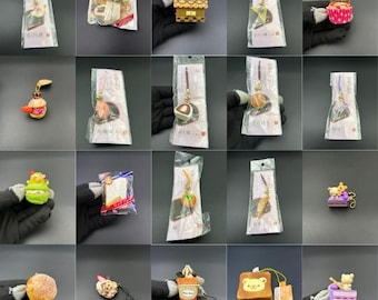 SKU | Sweet Mini Food Keychain Dessert Charm Kawaii Collectible Gift Bag Accessory