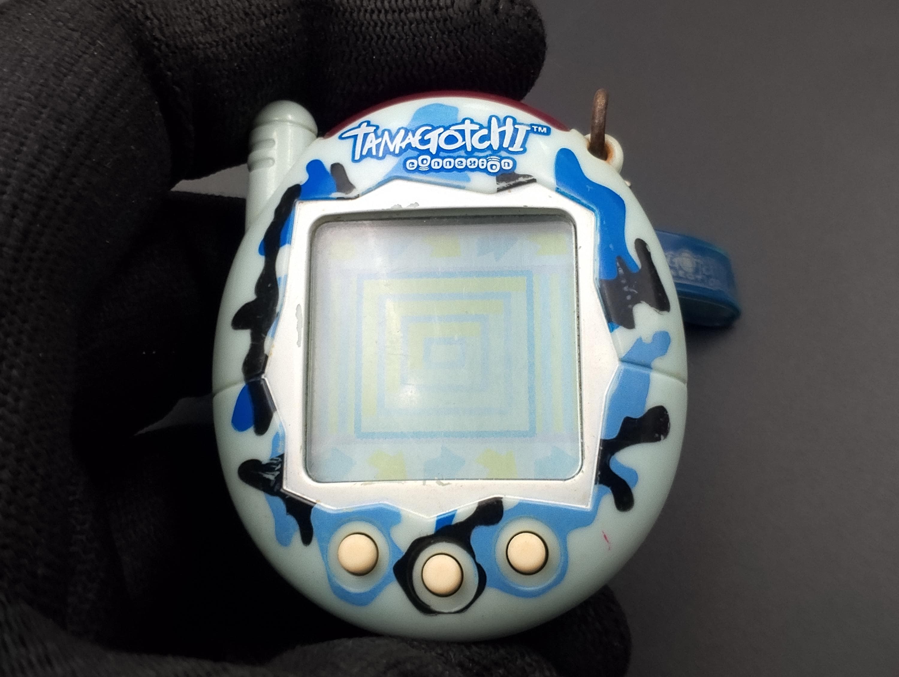 SKU TC F70 | Tamagotchi Connection V3 Blue , Authentic English Ver