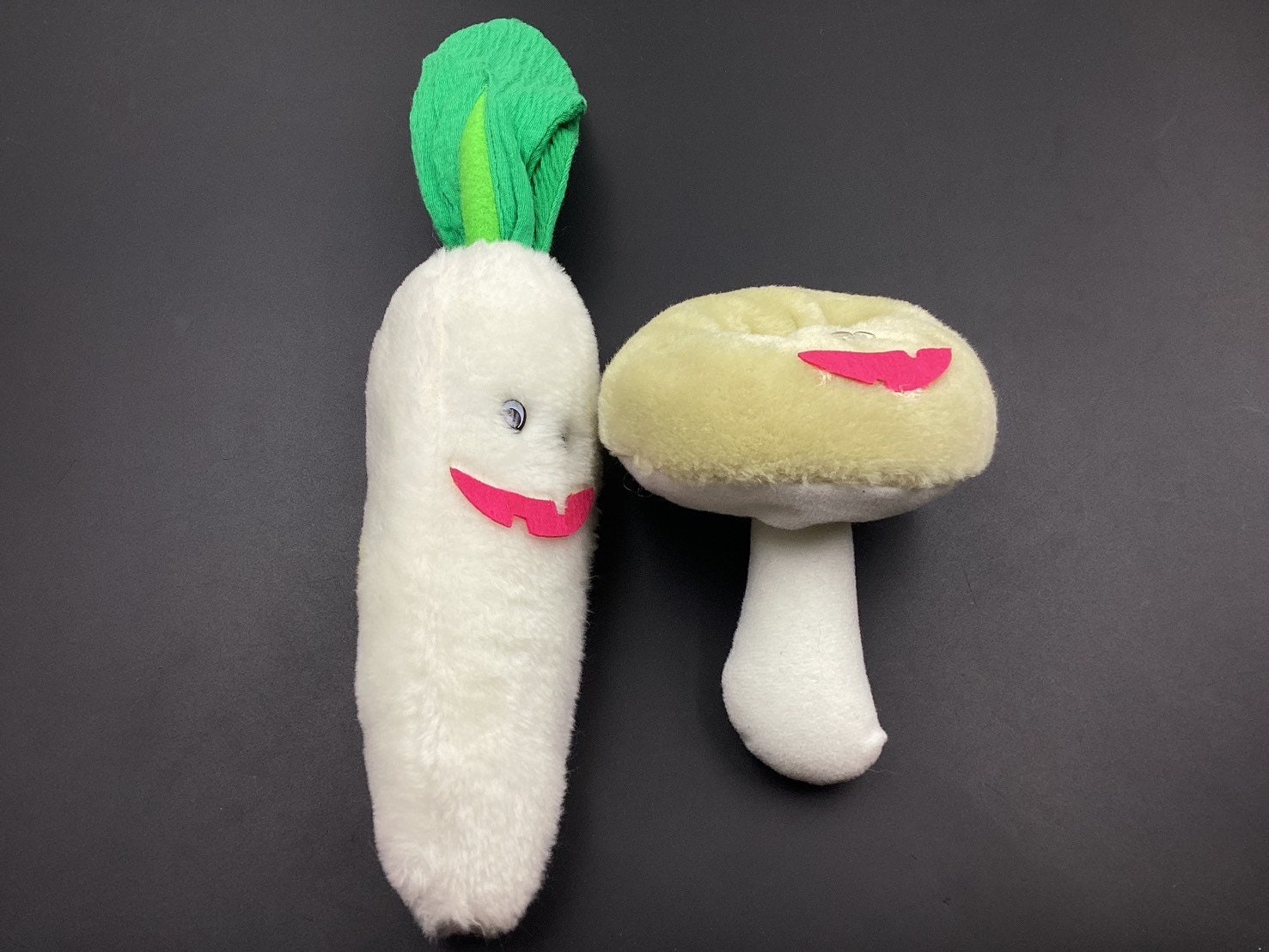 SKU DP02 F48 | きのこと大根のぬいぐるみ | 約7cm - Etsy 日本