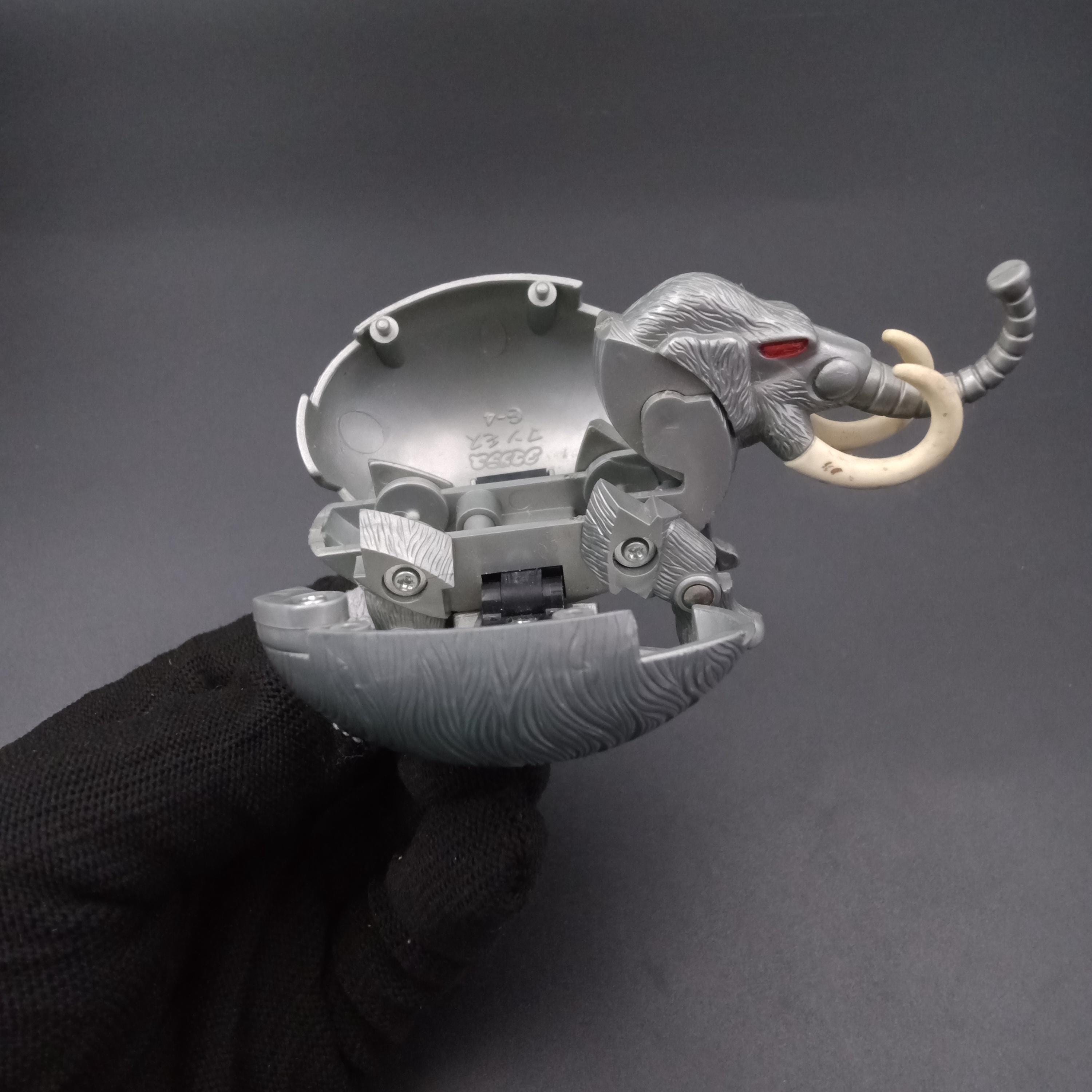 SKU B1193P14005ALL1 | Egg Toys Mammoth Silver Tamagoras Bandai