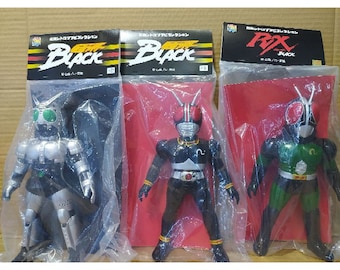 Mask Rider Soft Vinyl Black-Rx Shadowmoon Kamen Rider Action figure Collectible Toy Authentic VTFG001811