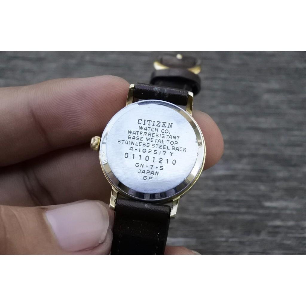 Citizen watch co base metal top stainless steel back online