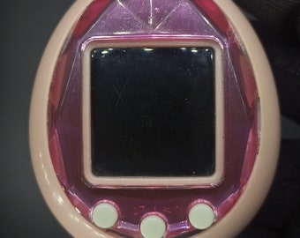 たまごっち ID L 日本版、レアな紫色のシェル、中古、ヴィンテージ