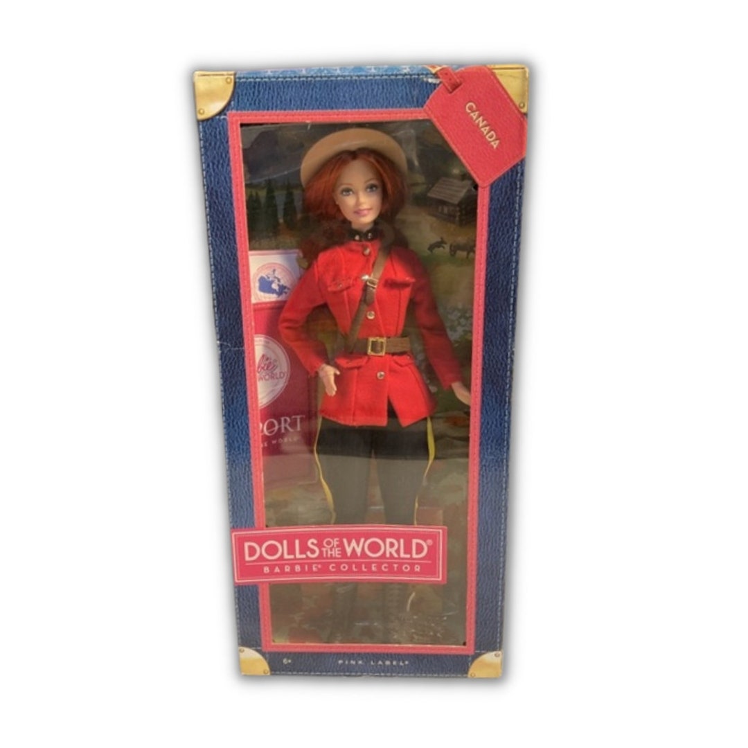 Mattel Barbie Dolls of the World Barbie Canada Vintage - Etsy