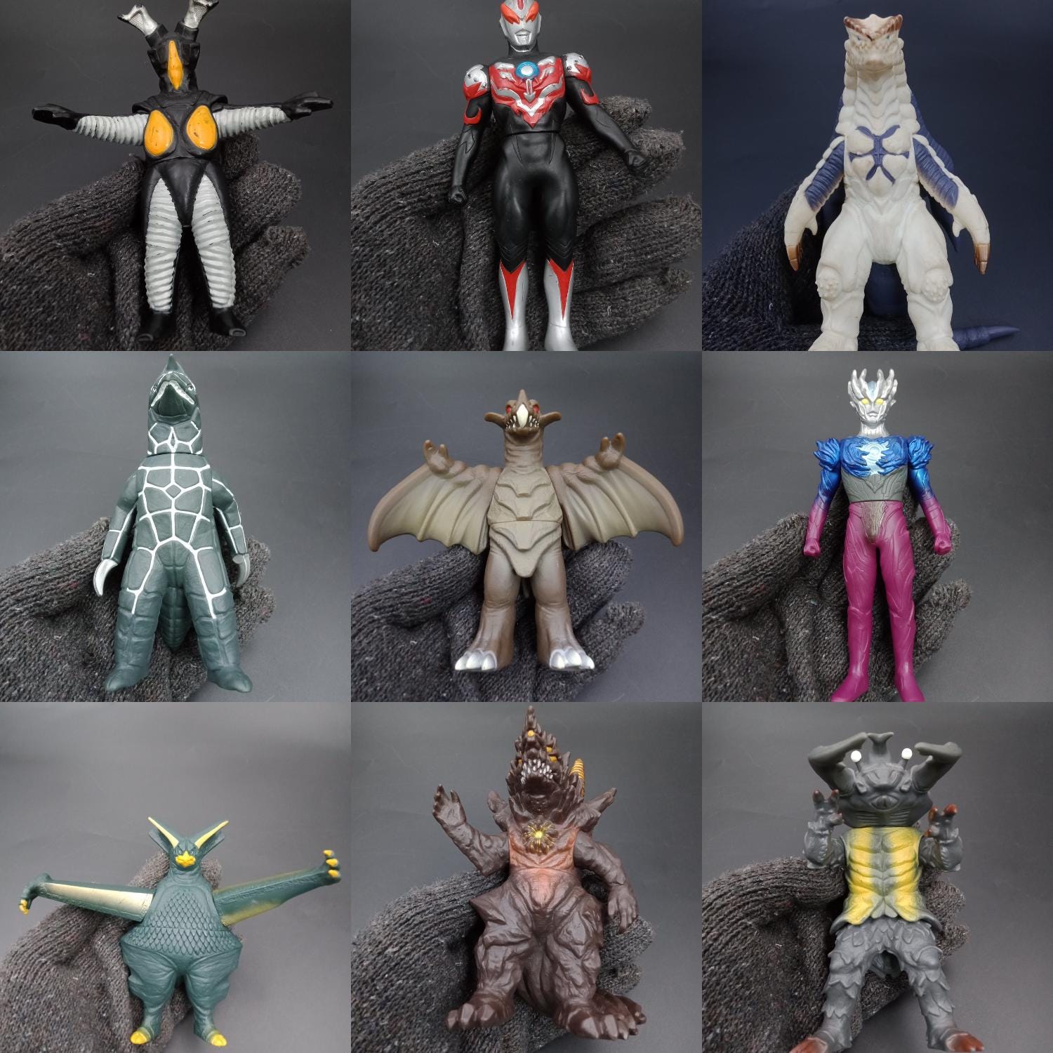 SKU | バンダイ ウルトラマン ヒーロー＆モンスター 怪獣フィギュア
