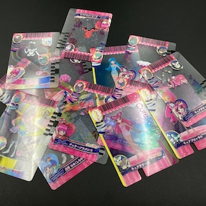 5 cartas aleatórias | PreCards brinquedo de cura bonita, lote de cartas de sorriso forçado
