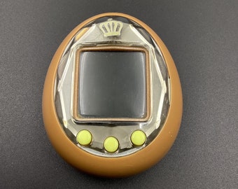 たまごっちID L 日本版、レアグリーンシェル、中古、ヴィンテージ