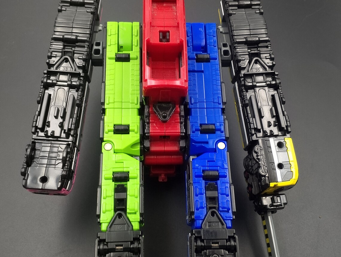 Toq Ranger SKU RBDX | Power Ranger (average Condition) Super Robo DX Toq-oh Ressha ...