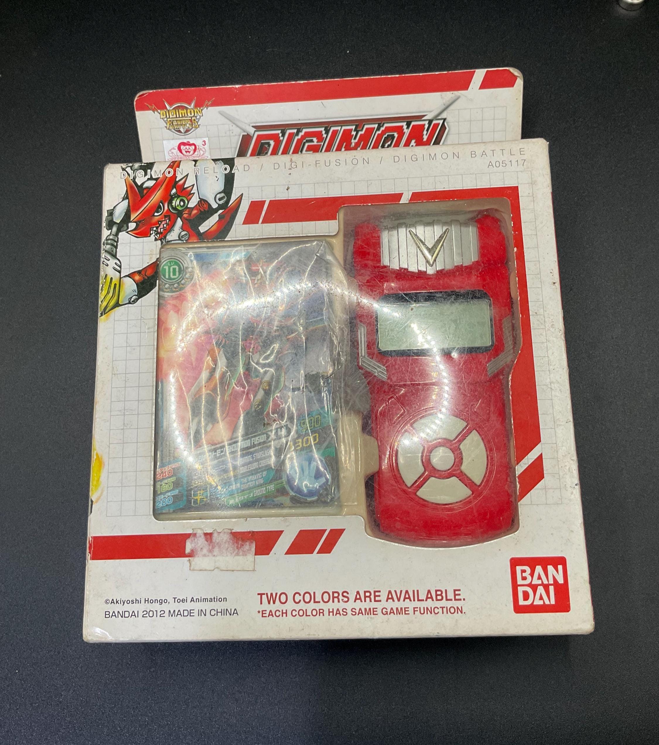 digimon fusion loader cards – Digi-Fusion – Talking Charger English Version Digimon Fusion Loader + 5