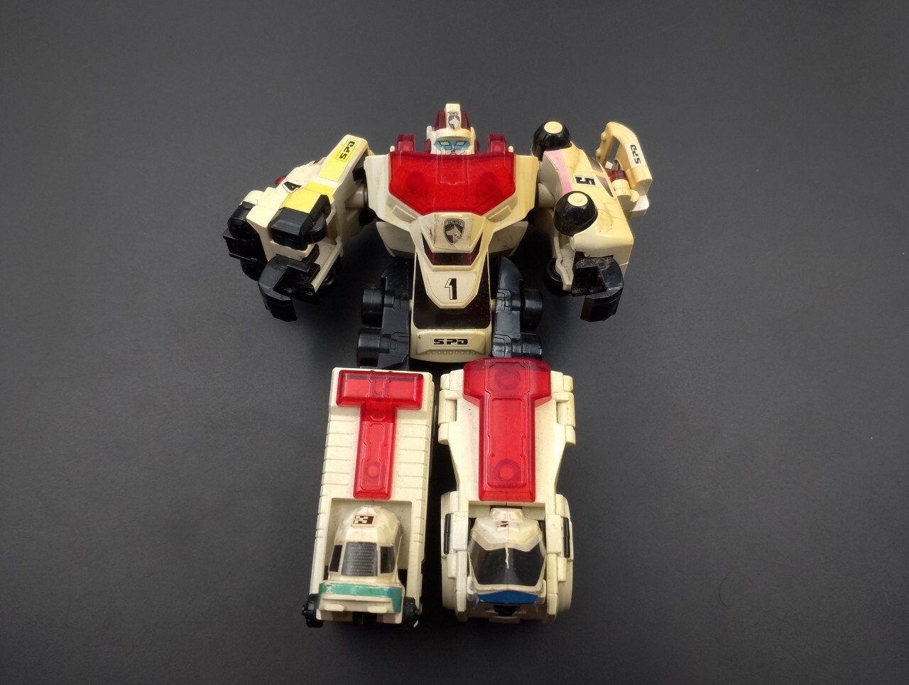 Figurine Bandai 2004 DX Deka Ranger Robo – Power Rangers SPD Megazord (Dekaranger)