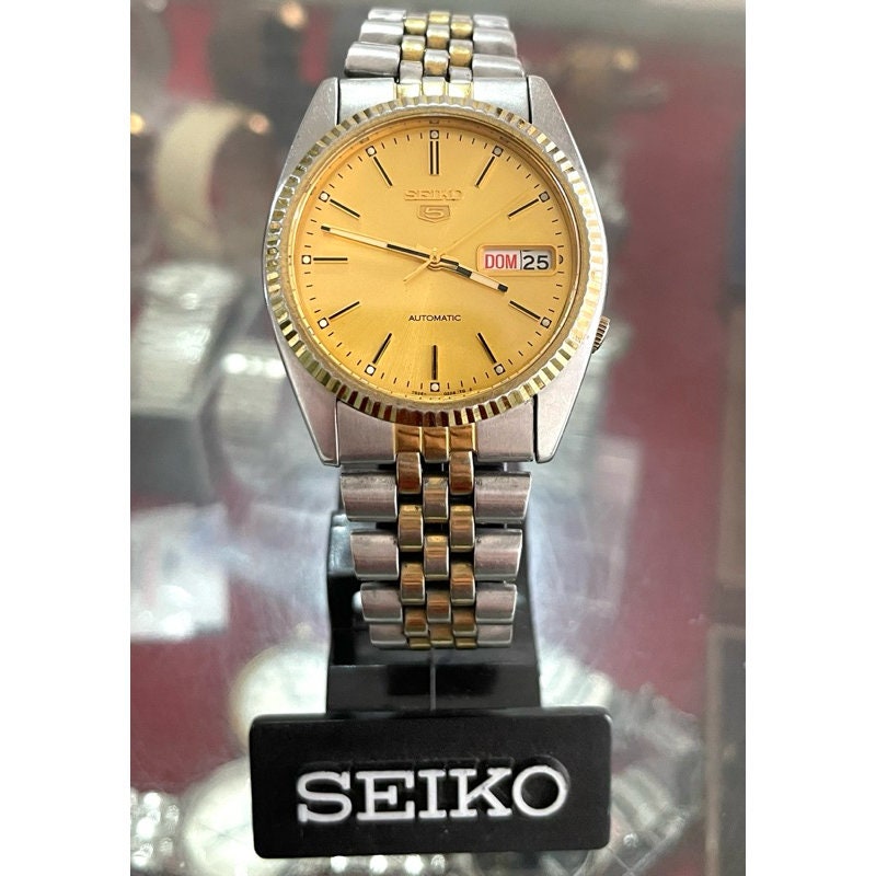 Seiko 5 Automatic Datejust snxj92 PP5 originale Etsy Italia