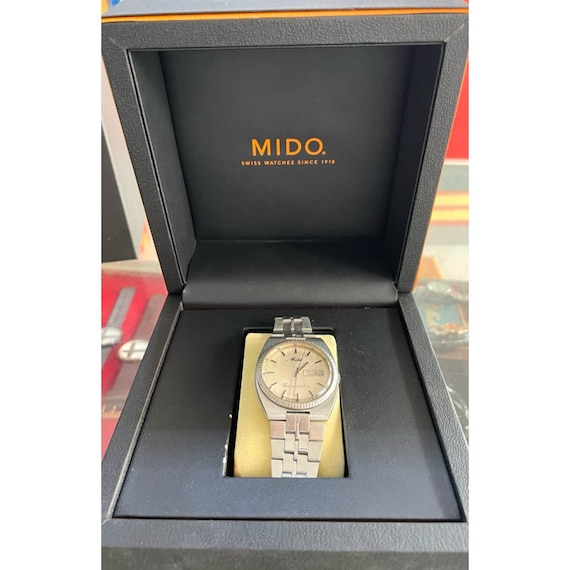 Mido Commander 8017 1 Vintage Watch Etsy UK