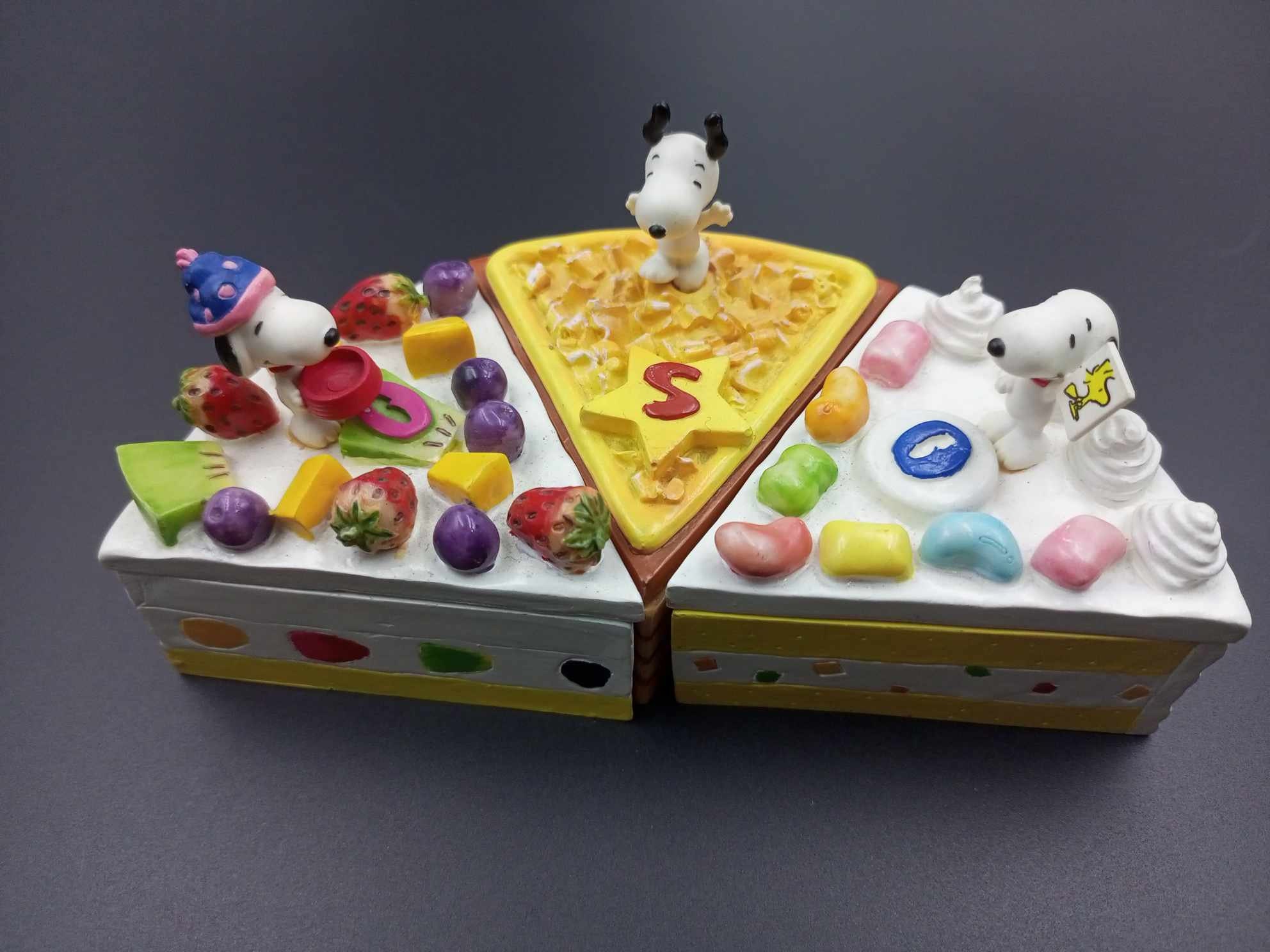 Snoopy Cake Box , Resin , Second Hand , Authentic - Etsy Snoopy Cake Box , Resin , Second Hand , Authentic - Etsy