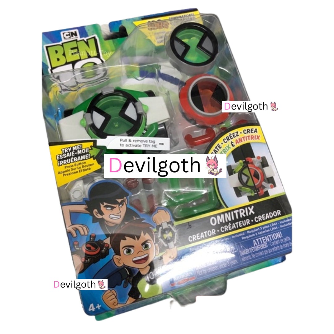 Ben 10 Omniverse Omnitrix Watchthe Dial is Rotatable and Has 