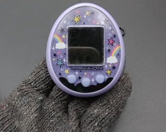 Tamagotchi P's Purple Rare, Japan Ver. ,yellowish Display