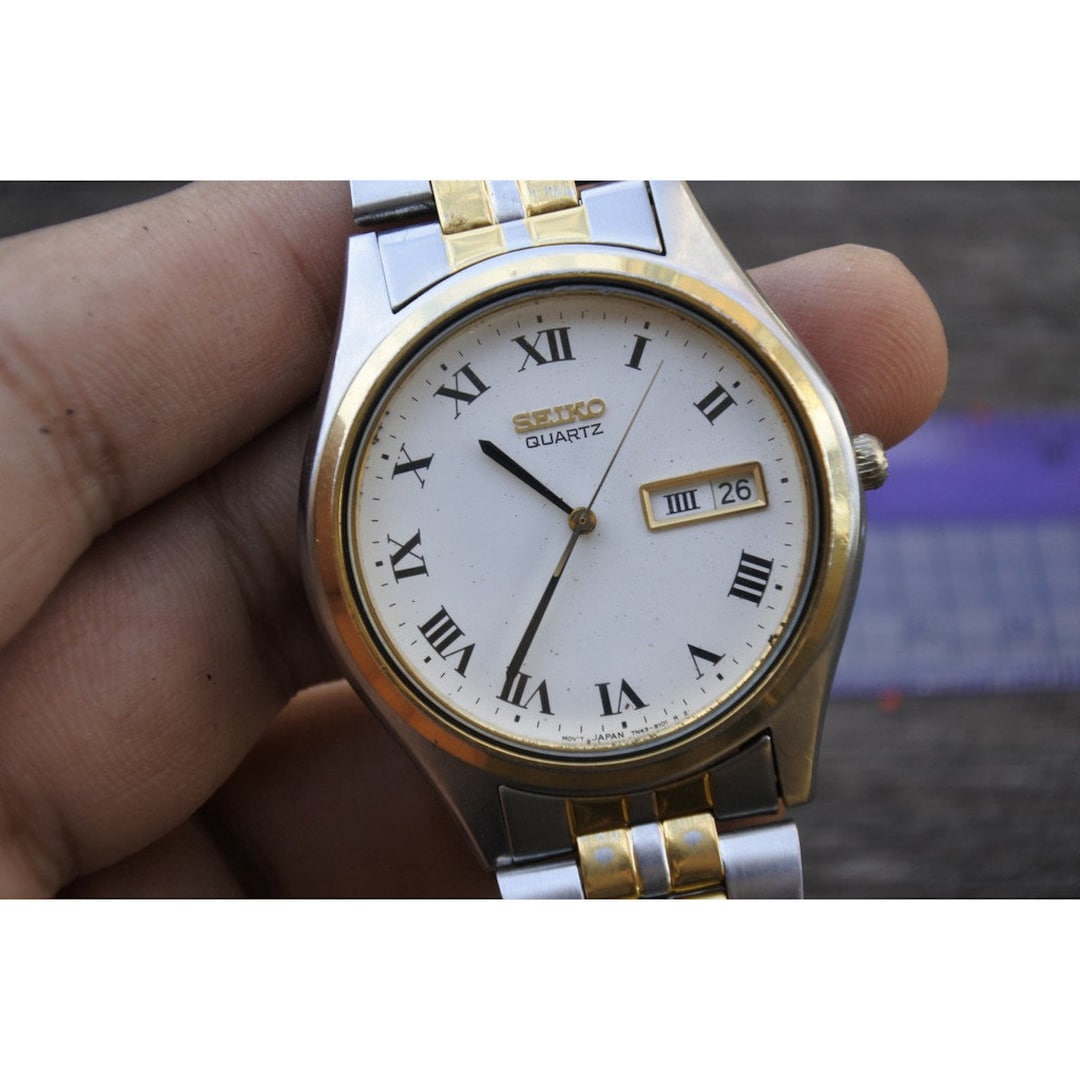 Seiko 7N43 9041 Vintage Watch - Etsy
