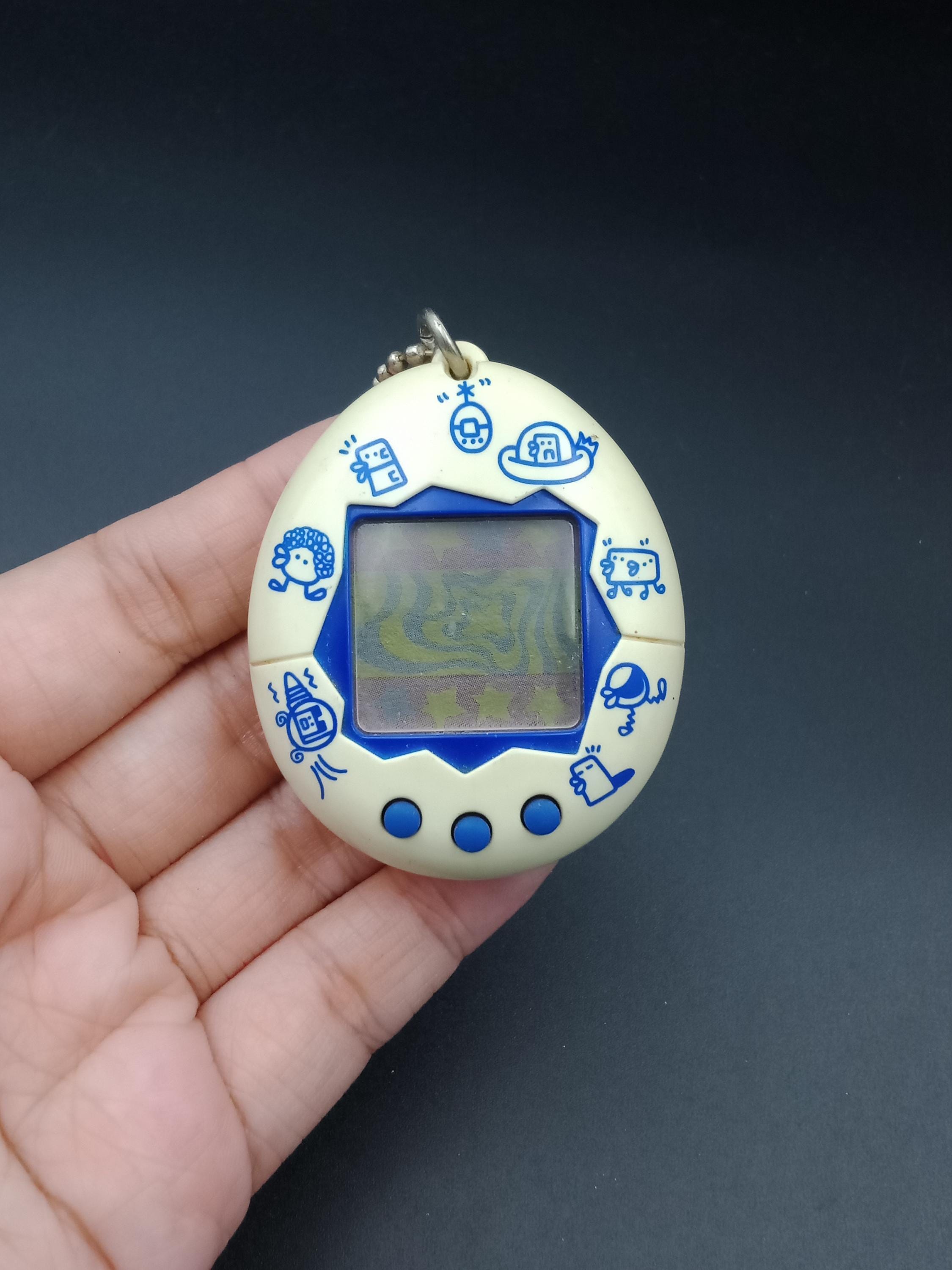SKU YU118 | Tamagotchi White Blue P1/P2 Bandai Japanese Toy - Etsy