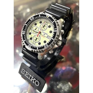 Citizen promaster chronograph wr 200 watch Rare vintage