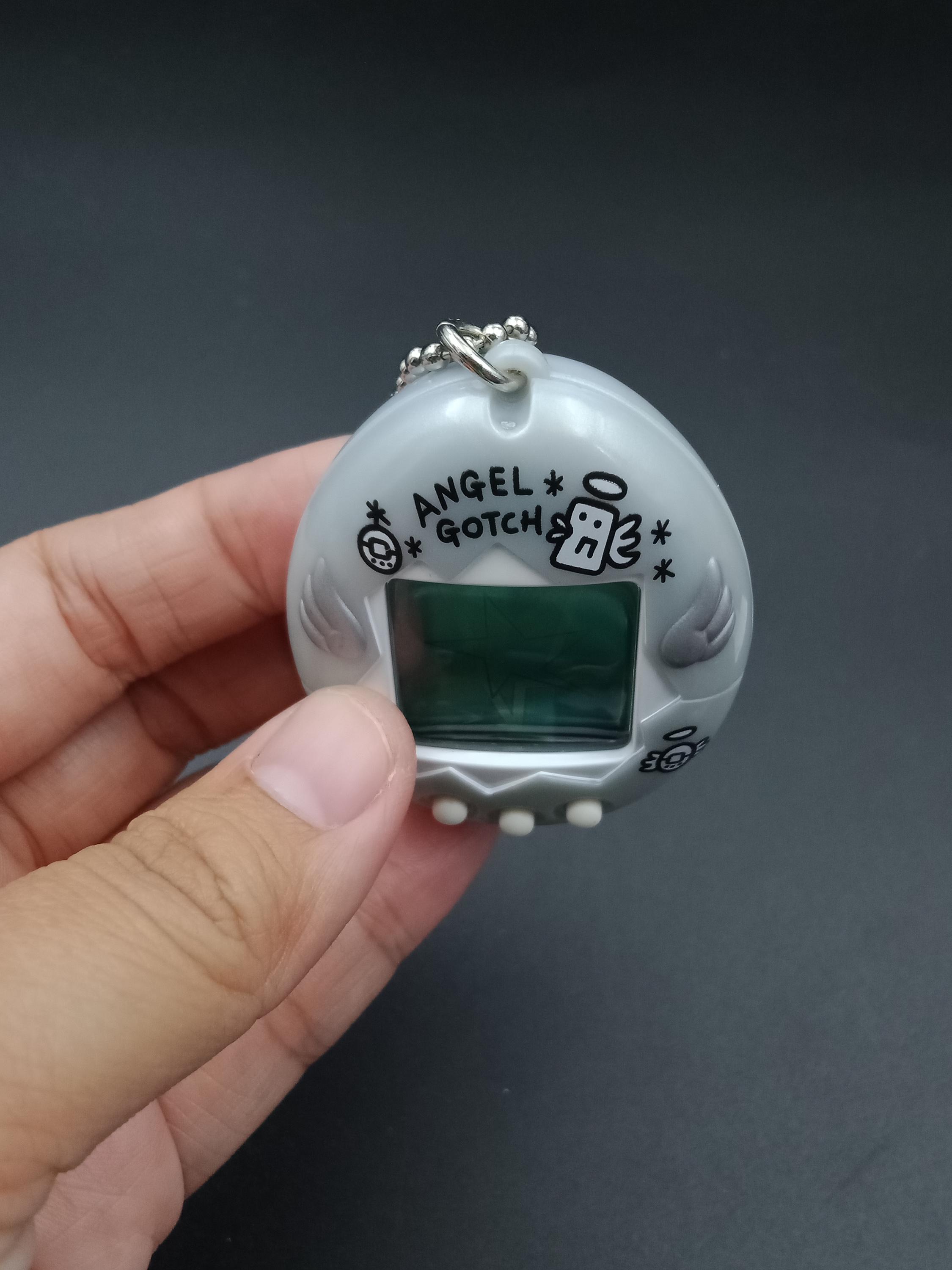 SKU B924P11740 | Bandai Japanese Tamagotchi Angel Gotch Silver - Etsy