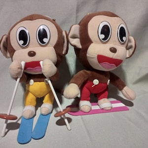 SKU DP02 | Monkeys Toy Doll   (2 PCS.)   | 12 Inches