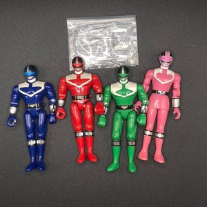 Sentai Series Mirai Sentai Timeranger Movable Figure Bandai Set