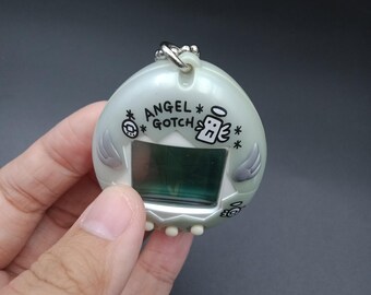 SKU YU163 | Bandai Japanese Tamagotchi Angel Gotch Silver - Etsy