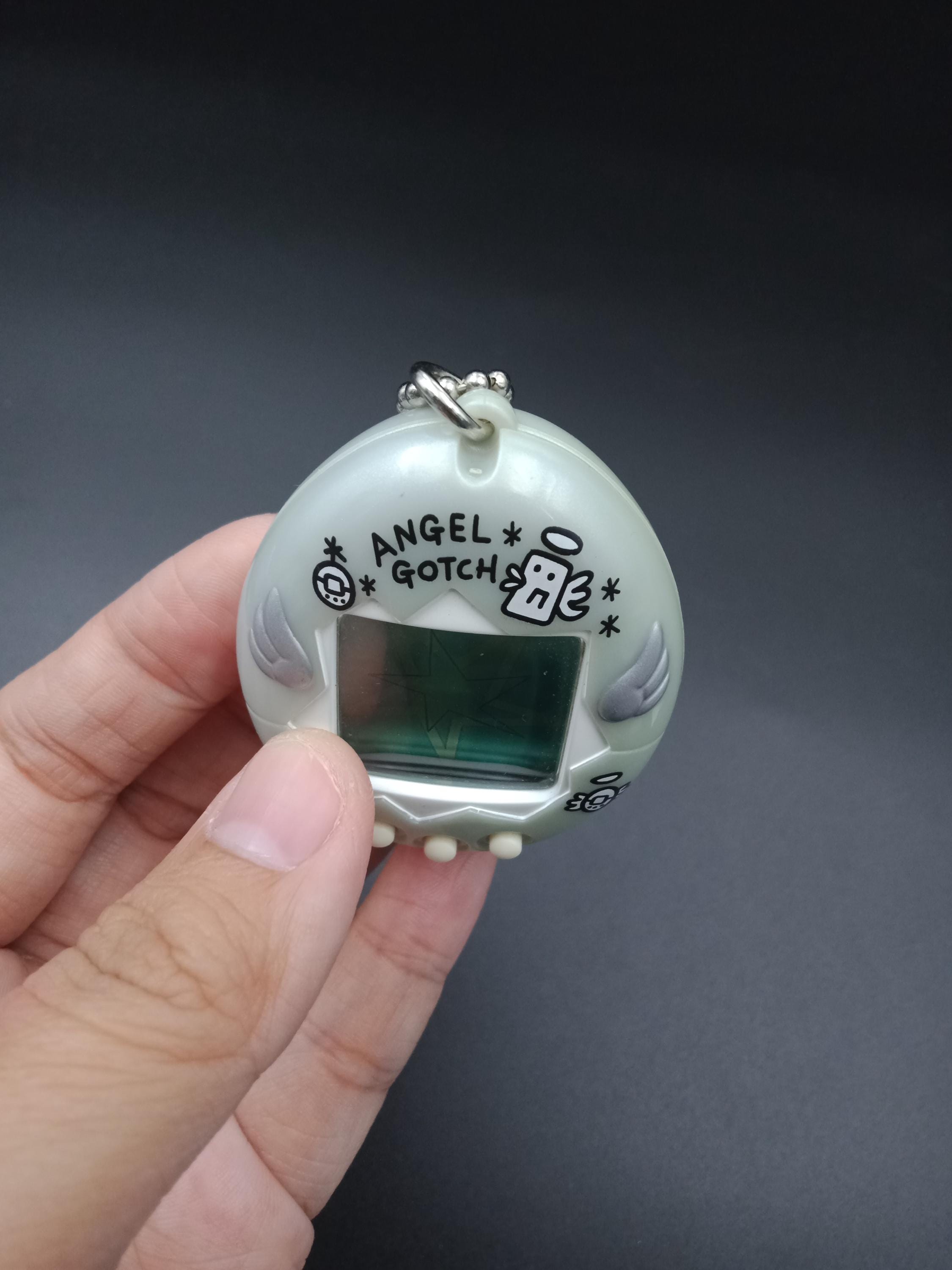 SKU YU163 | Bandai Japanese Tamagotchi Angel Gotch Silver - Etsy